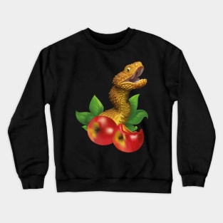 Snake with apples Crewneck Sweatshirt